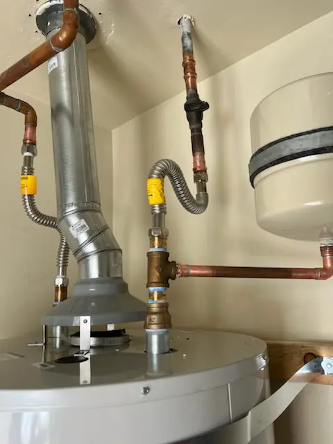 Water heater installation and plumbing repair in Friant